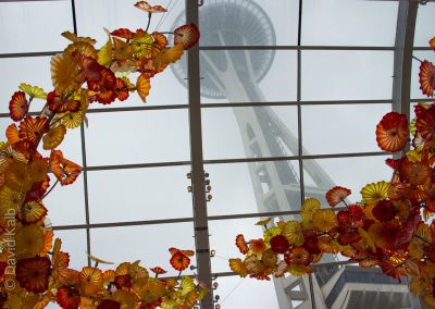 Chihuly and Seattle Space Needle