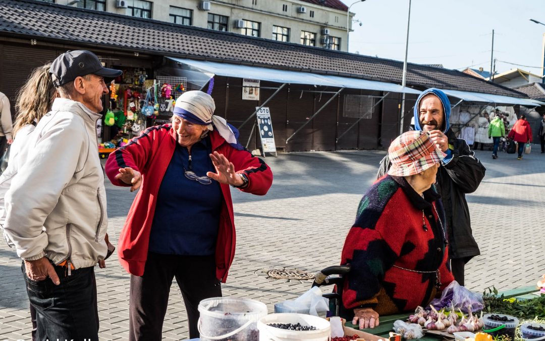 Merchants at Latvia Market