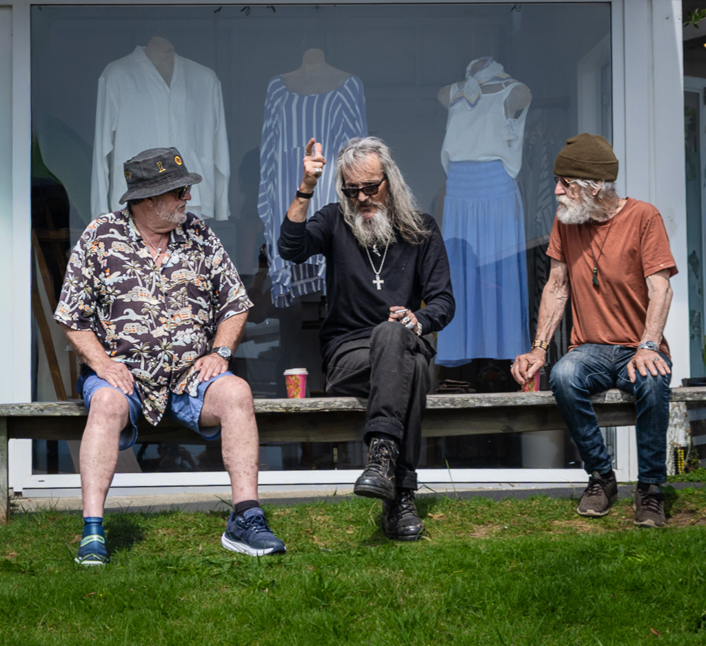 Three on a Bench-2